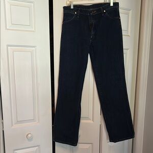 Wrangler Blue Straight Jeans Classic Style